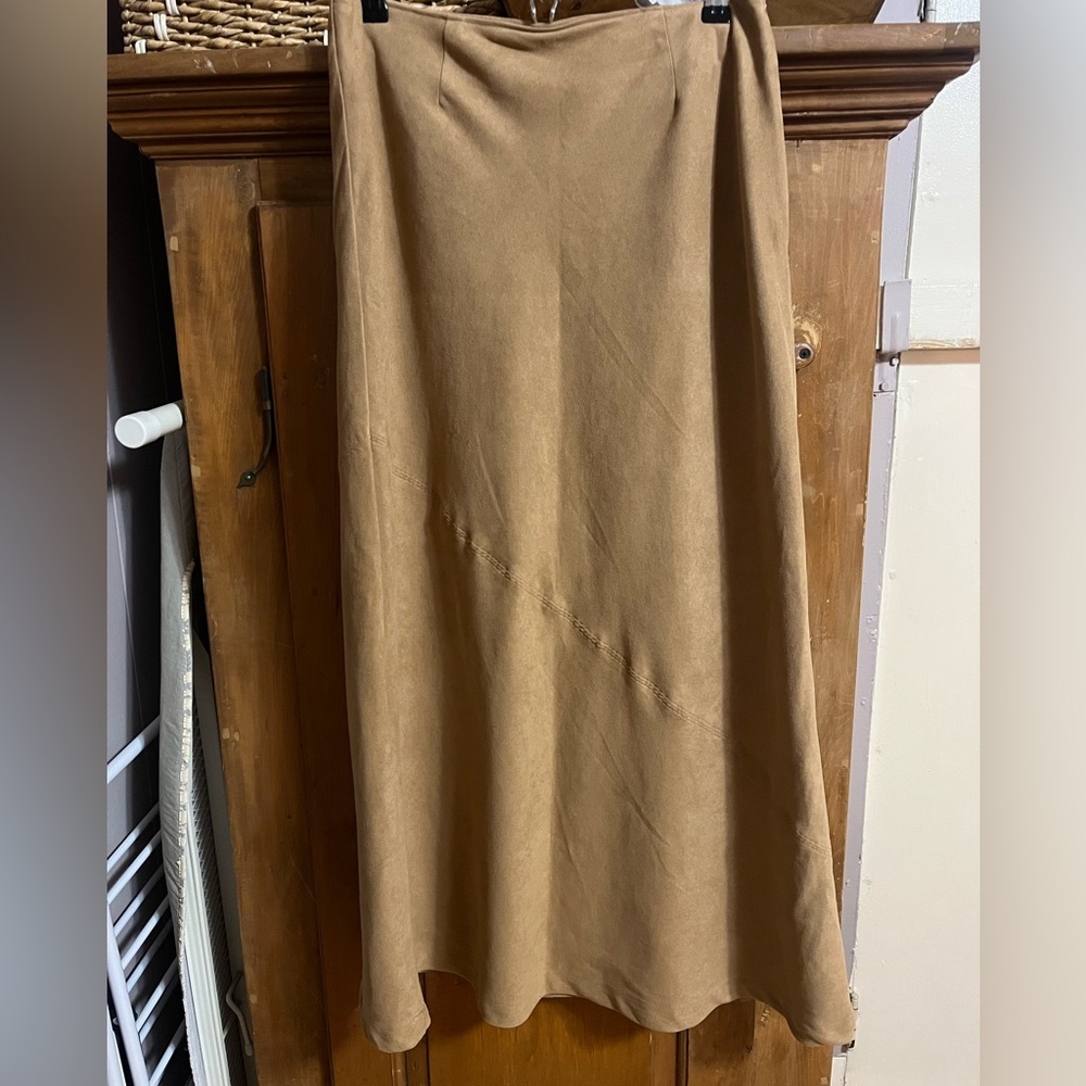 Worthington Suede Maxi Skirt